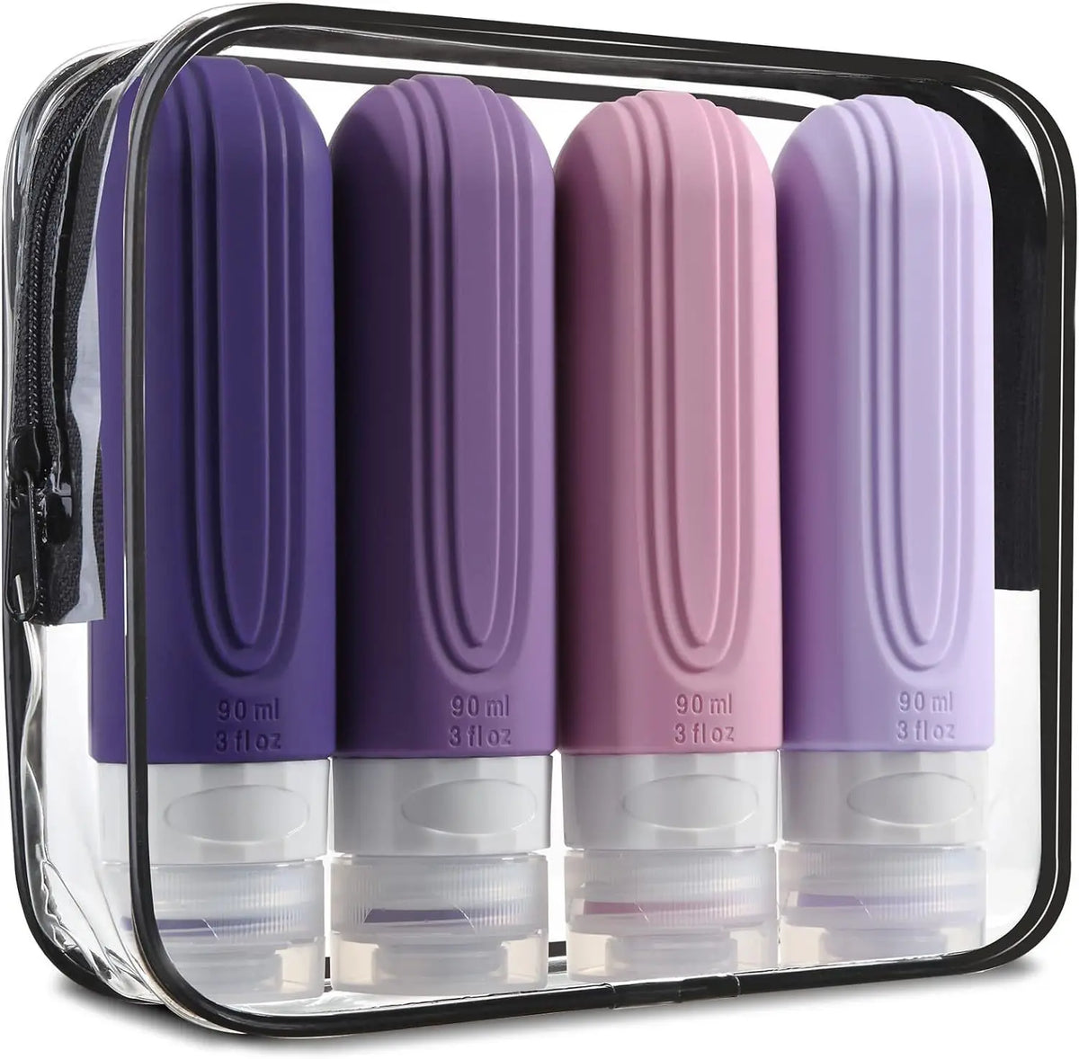 4 Pc/set Travel Bottles for Toiletries