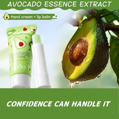 Avocado Hand Cream and Lip Balm