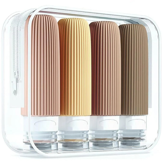 4 Pc/set Travel Bottles for Toiletries