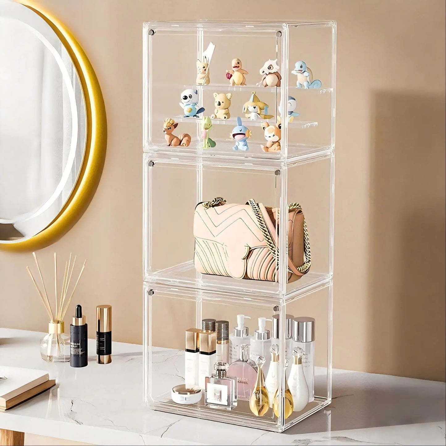 Clear Stackable Storage Case