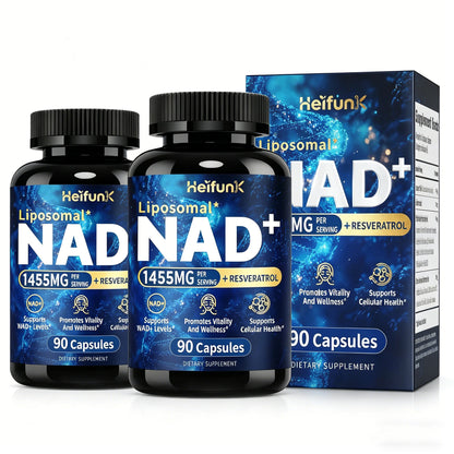 90 Capsules NAD+ Boost-with Resveratrol