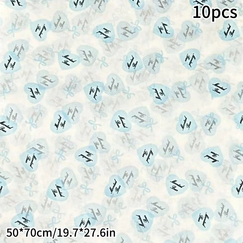 Flower Bouquet Wrapping Paper