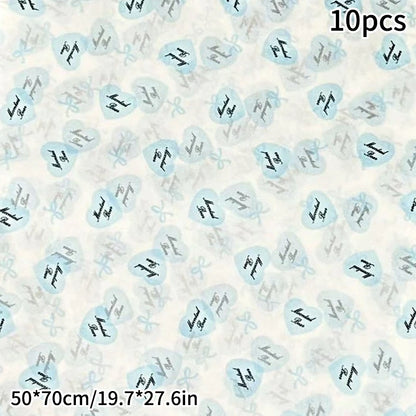Flower Bouquet Wrapping Paper