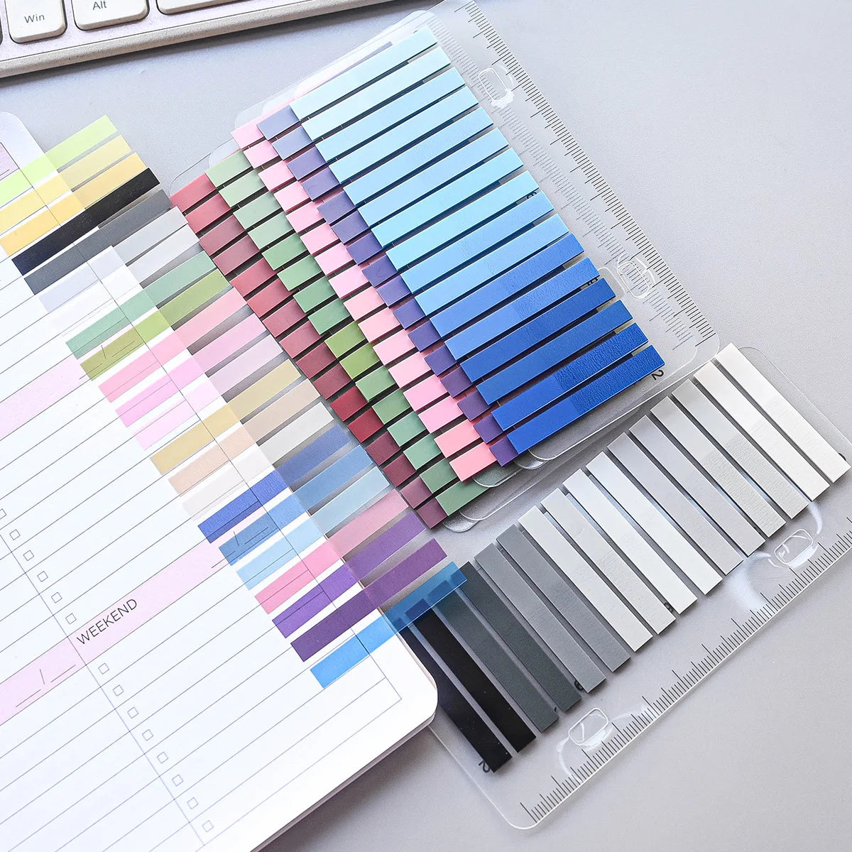 320PCS Clear Sticky Notes