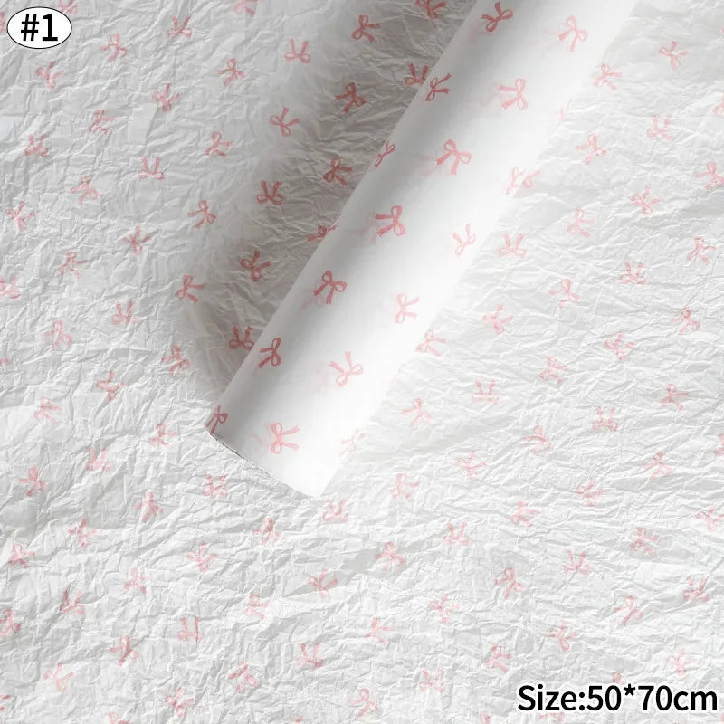 Flower Bouquet Wrapping Paper