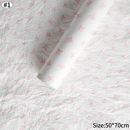 Flower Bouquet Wrapping Paper