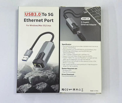 2.5G/5Gbps High Speed Wired Adapter