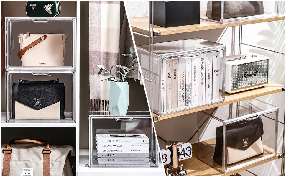 Clear Stackable Storage Case