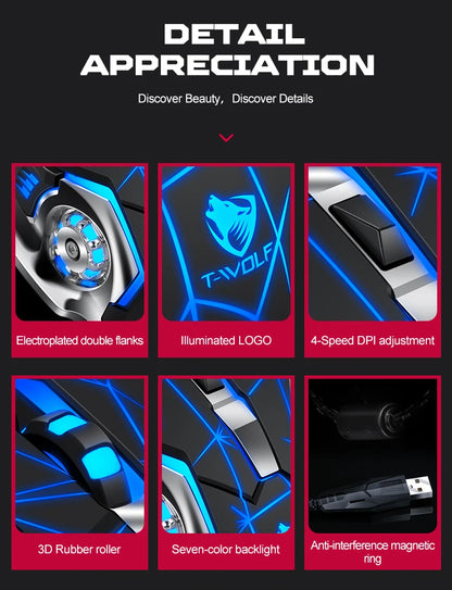 5-in-1 Set for Android and iOS Gaming Gear