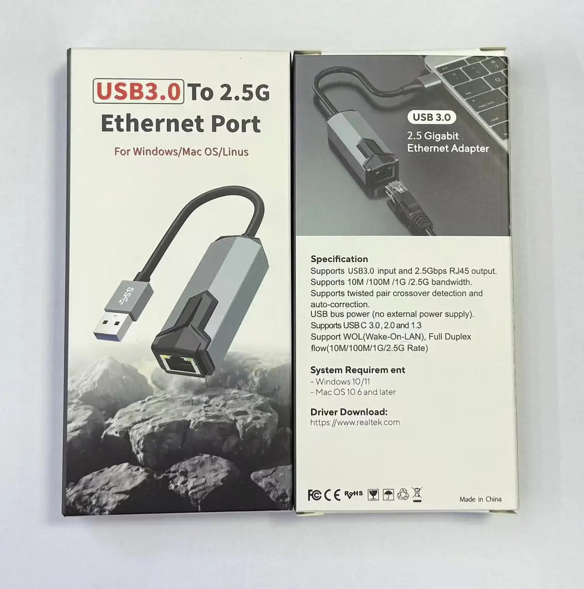 2.5G/5Gbps High Speed Wired Adapter