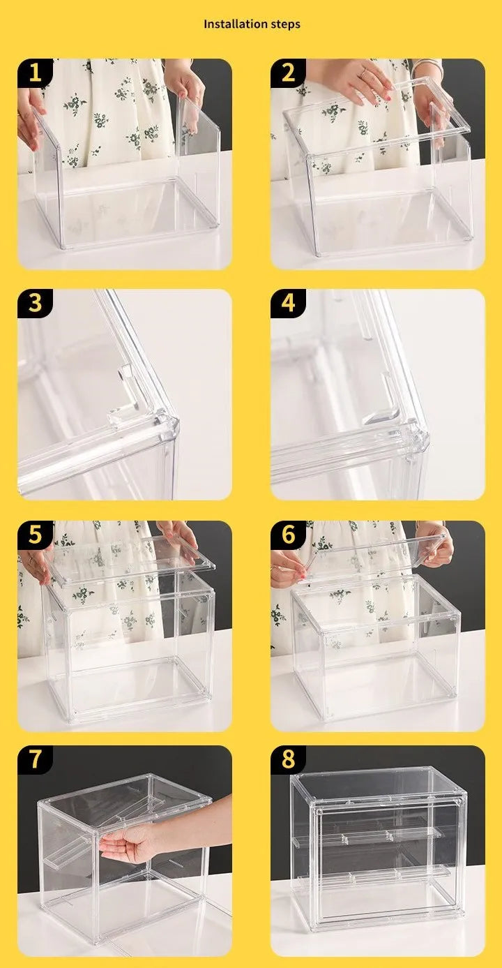 Clear Stackable Storage Case