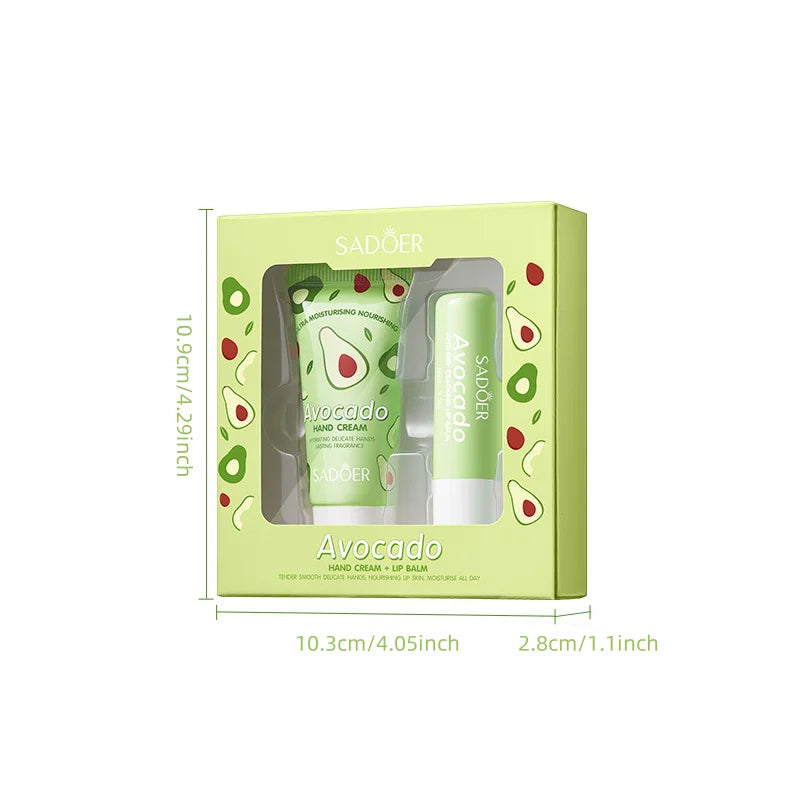 Avocado Hand Cream and Lip Balm